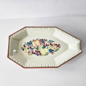 Avon Sweet Country Harvest Spoon Rest - Ceramic 8in - 2003 EXCELLENT SHAPE